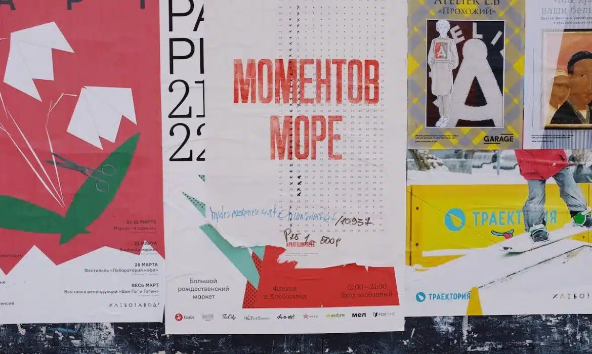 Les tendances actuelles en matière d’affiches
