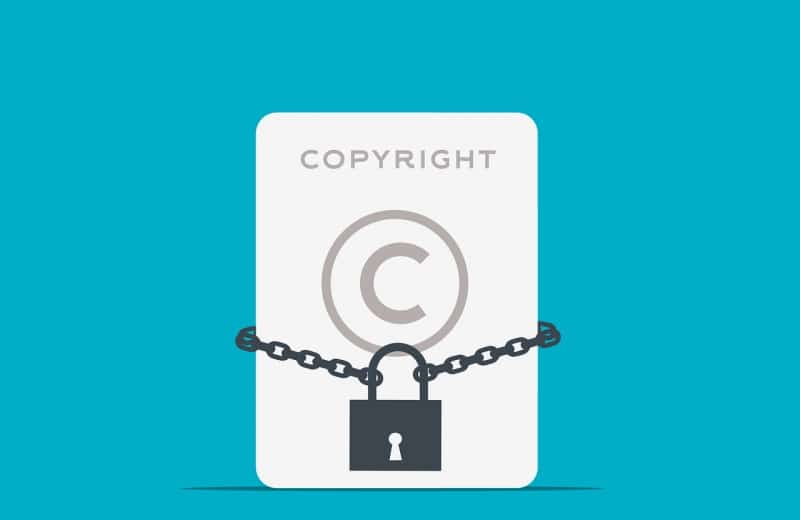 lock, chain, copyright