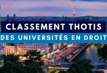 Quelle est la meilleure faculté de droit en France ?